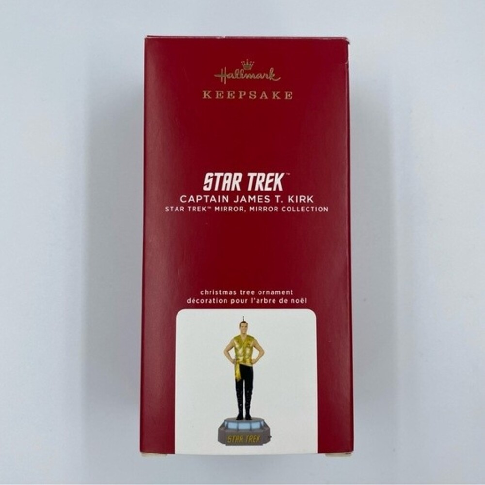 NIB Hallmark Keepsake 2020‎ - Star Trek Captain Kirk Storyteller Ornament